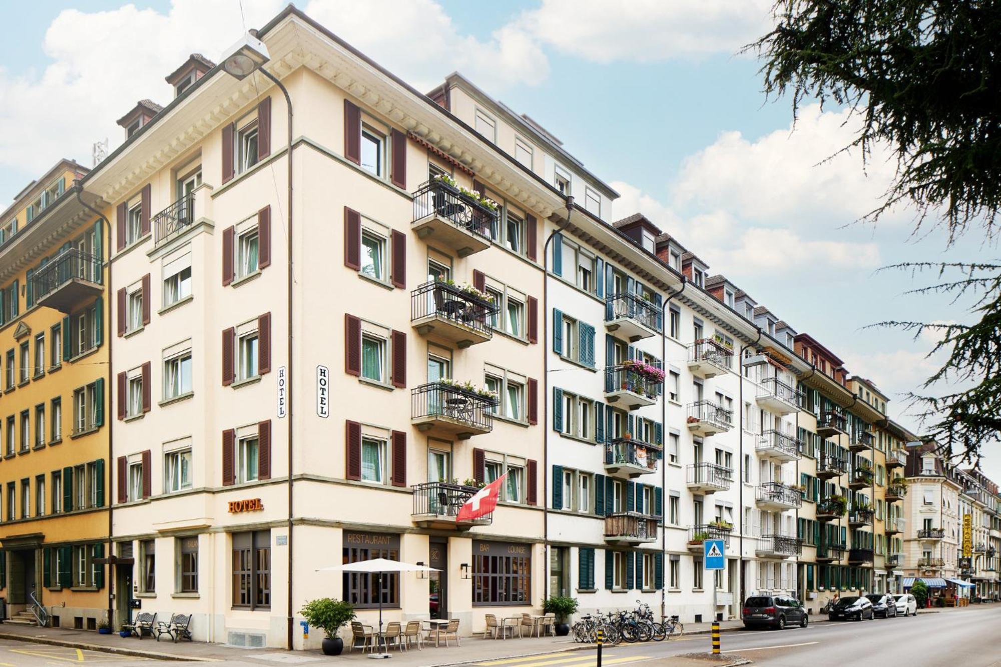 Hotel La Balance Self Check-In Biel Exterior foto